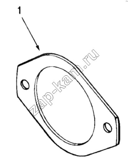 Схема/чертеж: 1S42591000201 Engine-gasket, power steering pump / Foton 4189SLFKA-AEZA01