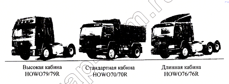 Схема/чертеж: Кабина / HOWO Howo cnhtc-huaxin