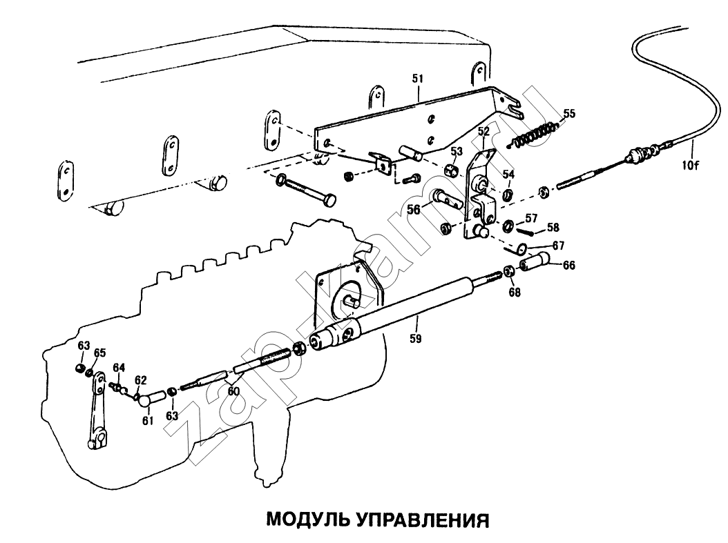 Схема/чертеж: Модуль управления / HOWO Howo