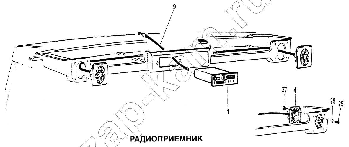 Схема/чертеж: Радиоприемник / HOWO Howo