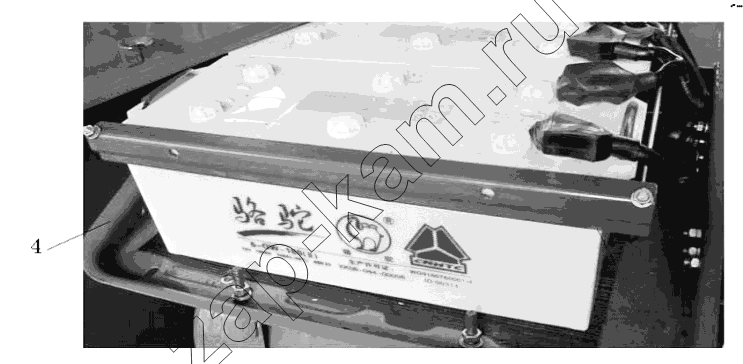 Схема/чертеж: Sorage battery / HOWO Howo A7 8x4