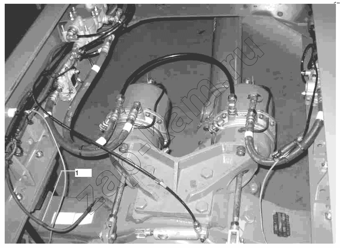 Схема/чертеж: Diff. Lock Wireness / HOWO ZZ3327N3647C-N2WA
