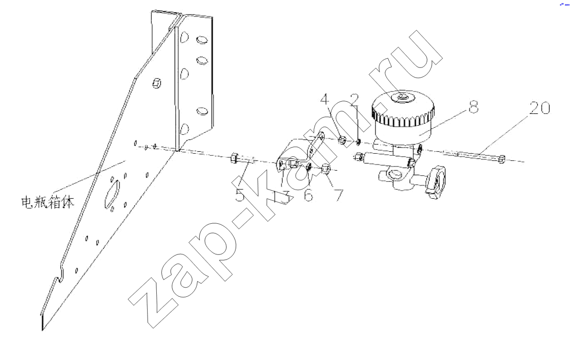 Схема/чертеж: Automatic antifreezing pumping / HOWO ZZ3327N3647C-N2WA