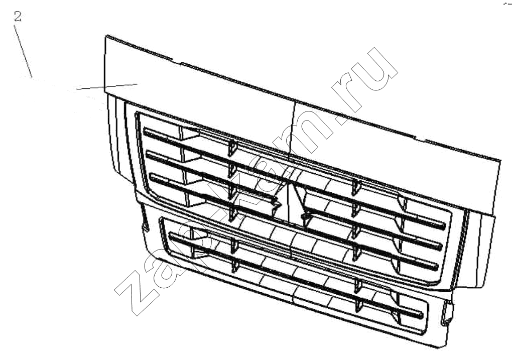 Схема/чертеж: Trademark / HOWO ZZ3327N3647C-N2WA