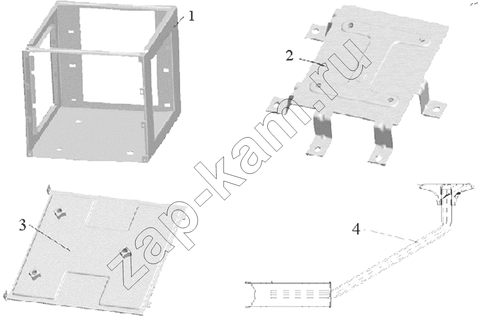 Схема/чертеж: Bracket / HOWO ZZ4257N3247N1B_A7_D12_380