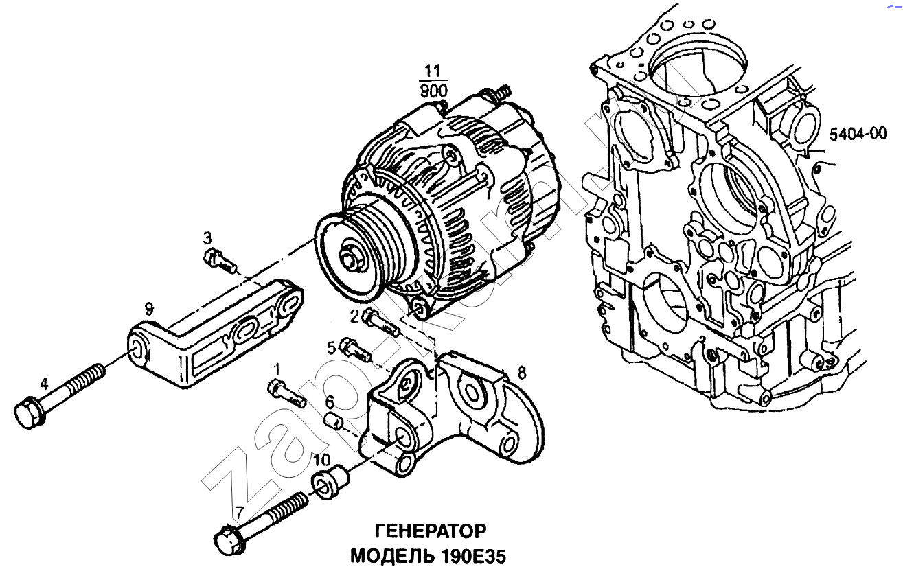 Схема/чертеж: Генератор / IVECO EuroTech CURSOR