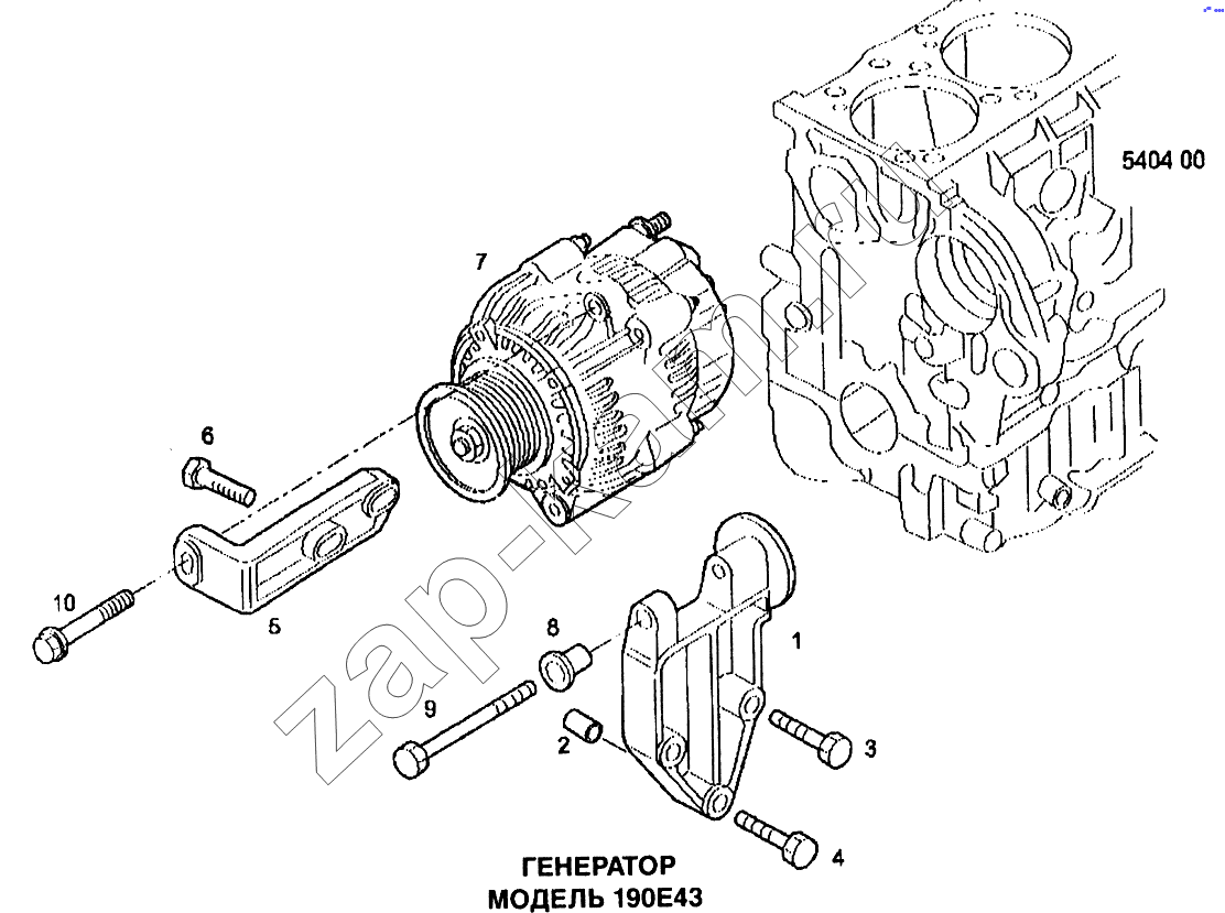 Схема/чертеж: Генератор / IVECO EuroTech CURSOR
