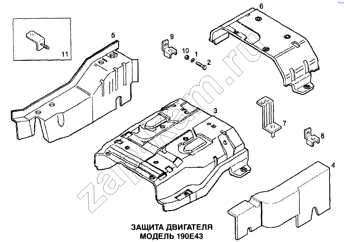 Схема/чертеж: Защита двигателя / IVECO EuroTech CURSOR