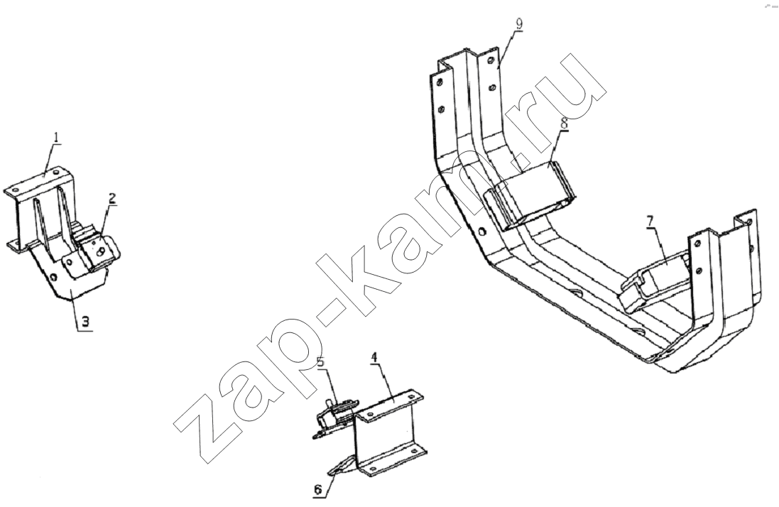 Схема/чертеж: 1001D120 engine equipment / JAC Motors HFC 1020K-D134