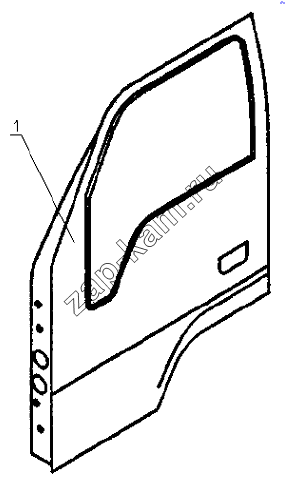 Схема/чертеж: 6100E0 Door equipment / JAC Motors HFC 1020K-D126