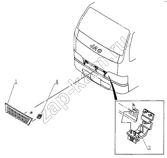 Схема/чертеж: 8401D0 Veil / JAC Motors HFC 1020KR-D127