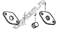 Схема/чертеж: Заглушка водяной полости / КамАЗ 5460