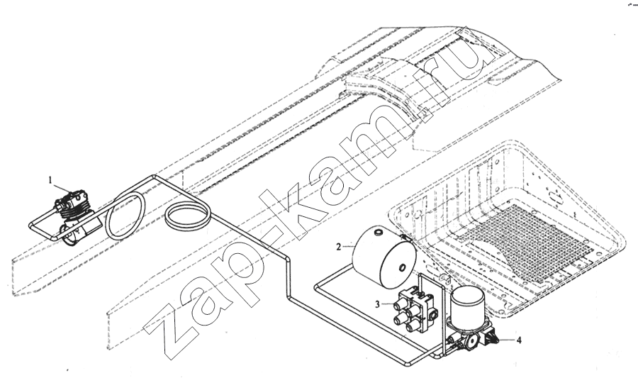 Схема/чертеж: Влагоотделитель / Shaanxi MAN-F2000 (SX3254JS384)