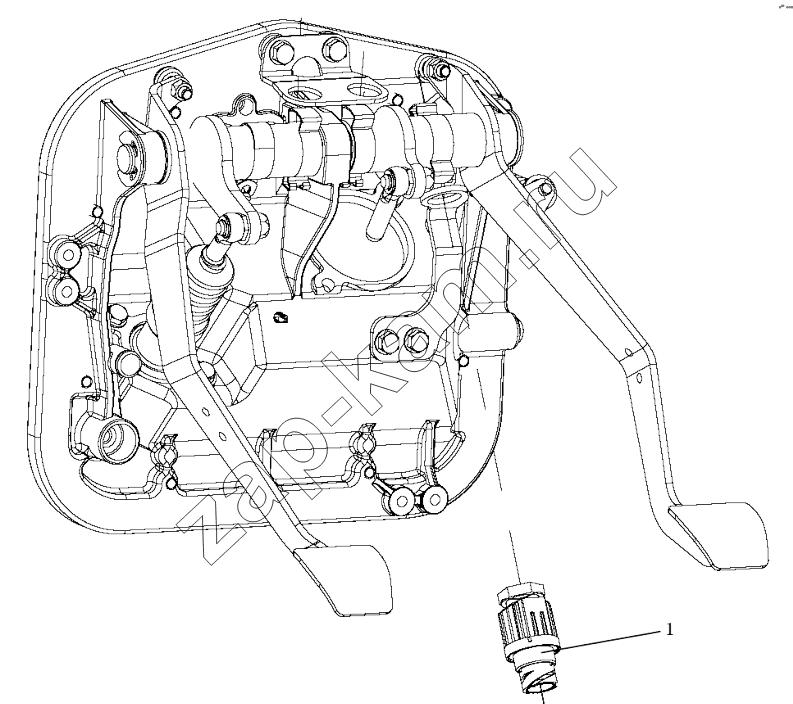Схема/чертеж: BRAKE SWITCH / Shaanxi Shacman SX3255DR385