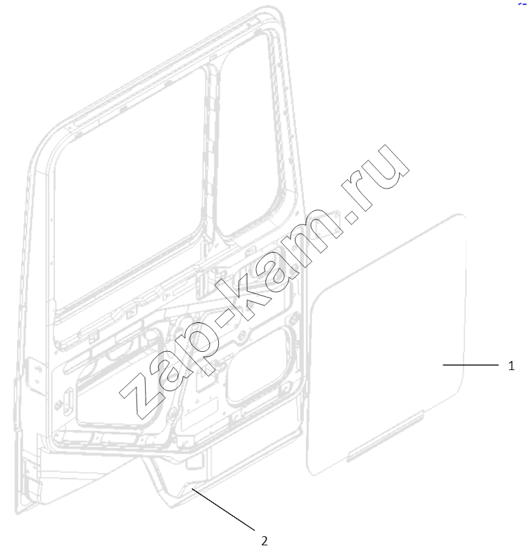 Схема/чертеж: DOOR AND DOOR GLASS / Shaanxi Shacman SX3255DR385
