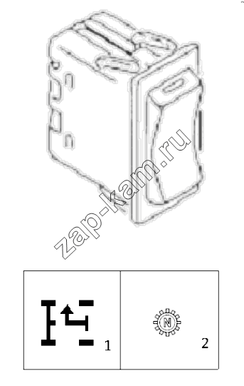 Схема/чертеж: SWITCH / Shaanxi Shacman SX3255DR385