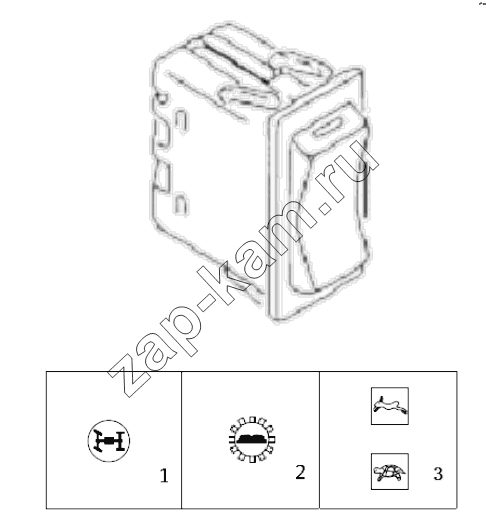 Схема/чертеж: SWITCH / Shaanxi Shacman SX3255DR385