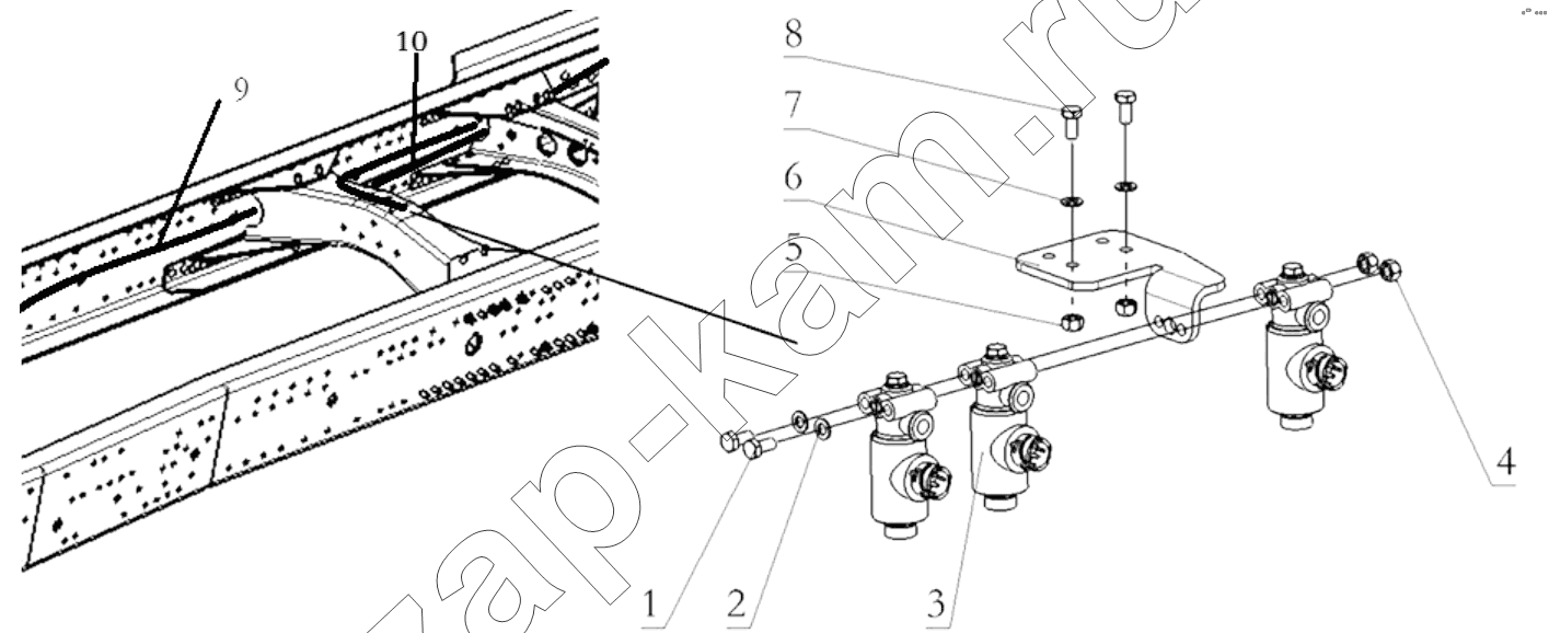 Схема/чертеж: VALVE / Shaanxi Shacman SX3255DR385