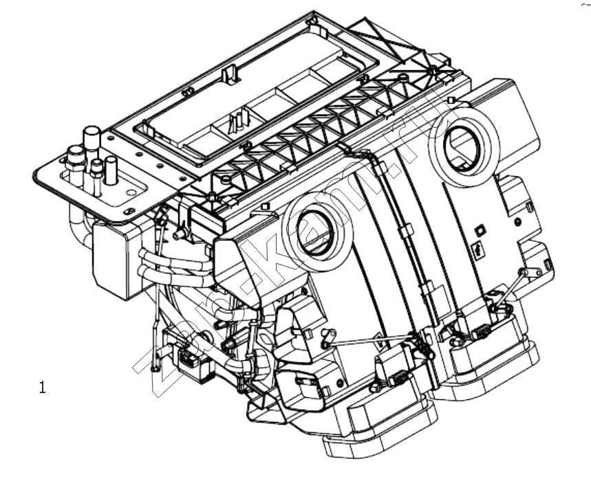 Схема/чертеж: AIR SYSTEM / Shaanxi Shacman SX3255DR385
