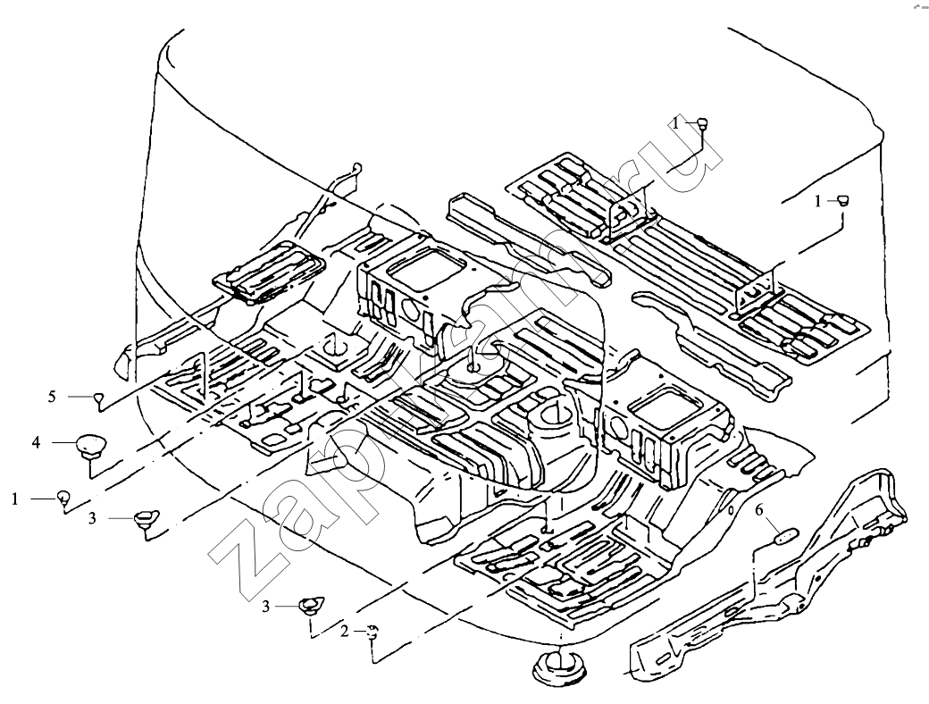 Схема/чертеж: DECORATIVE ASSEMBLY / Shaanxi Shacman SX3255DR385