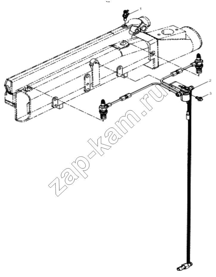 Схема/чертеж: FLAME PREHEATED GROUP / Shaanxi Shacman F2000