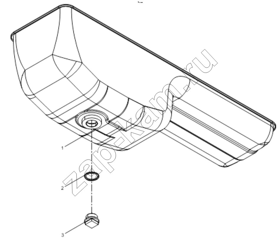 Схема/чертеж: OIL PAN ASSEMBLY / Shaanxi Shacman F3000