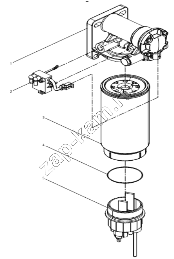 Схема/чертеж: FUEL SYSTEM PROTECTOR / Shaanxi Shacman F2000