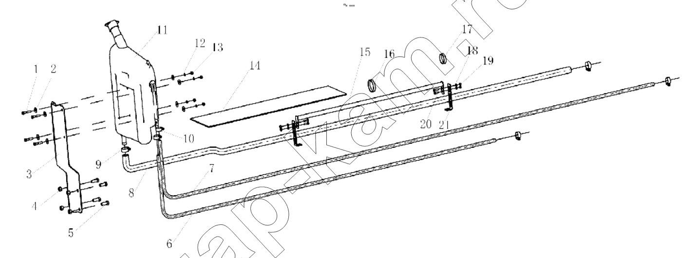 Схема/чертеж: EXPANSION BOX SYSTEM / Shaanxi Shacman F2000