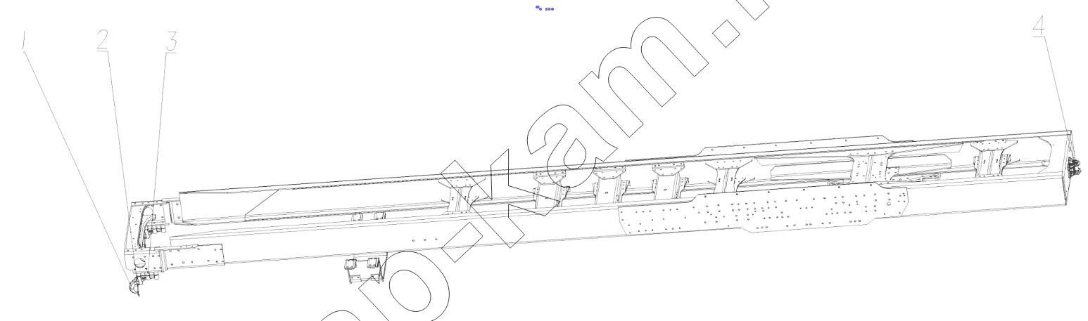 Схема/чертеж: DRAW GEAR / Shaanxi Shacman F3000