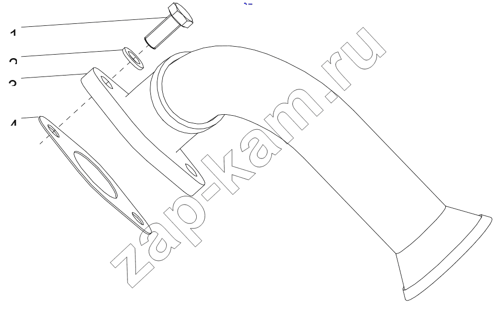 Схема/чертеж: A COMBINED SUMP STRAINER GRP100070035 / Shaanxi Shacman F3000