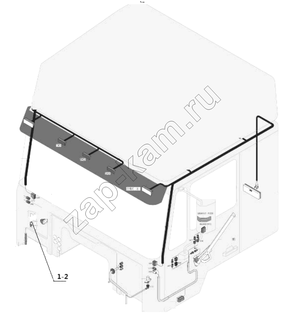 Схема/чертеж: WIRING / Shaanxi Shacman F3000