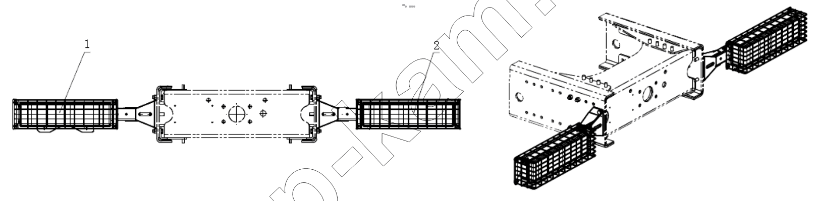 Схема/чертеж: COMBINATION REAR LIGHT / Shaanxi Shacman F2000