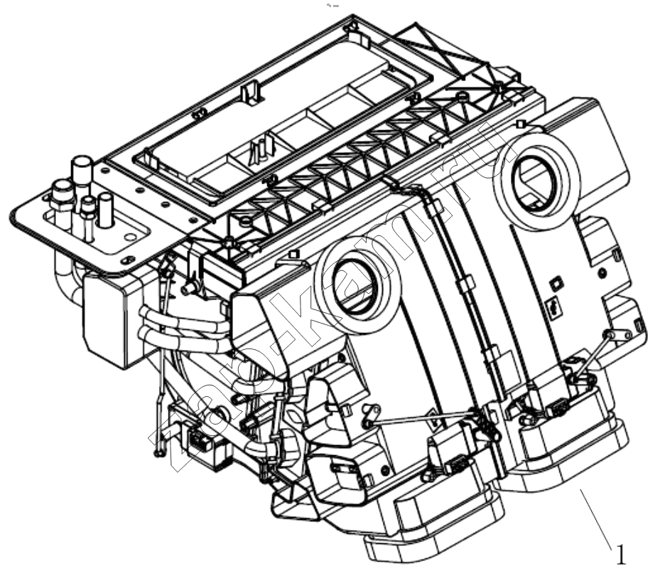 Схема/чертеж: AIR SYSTEM / Shaanxi Shacman F3000