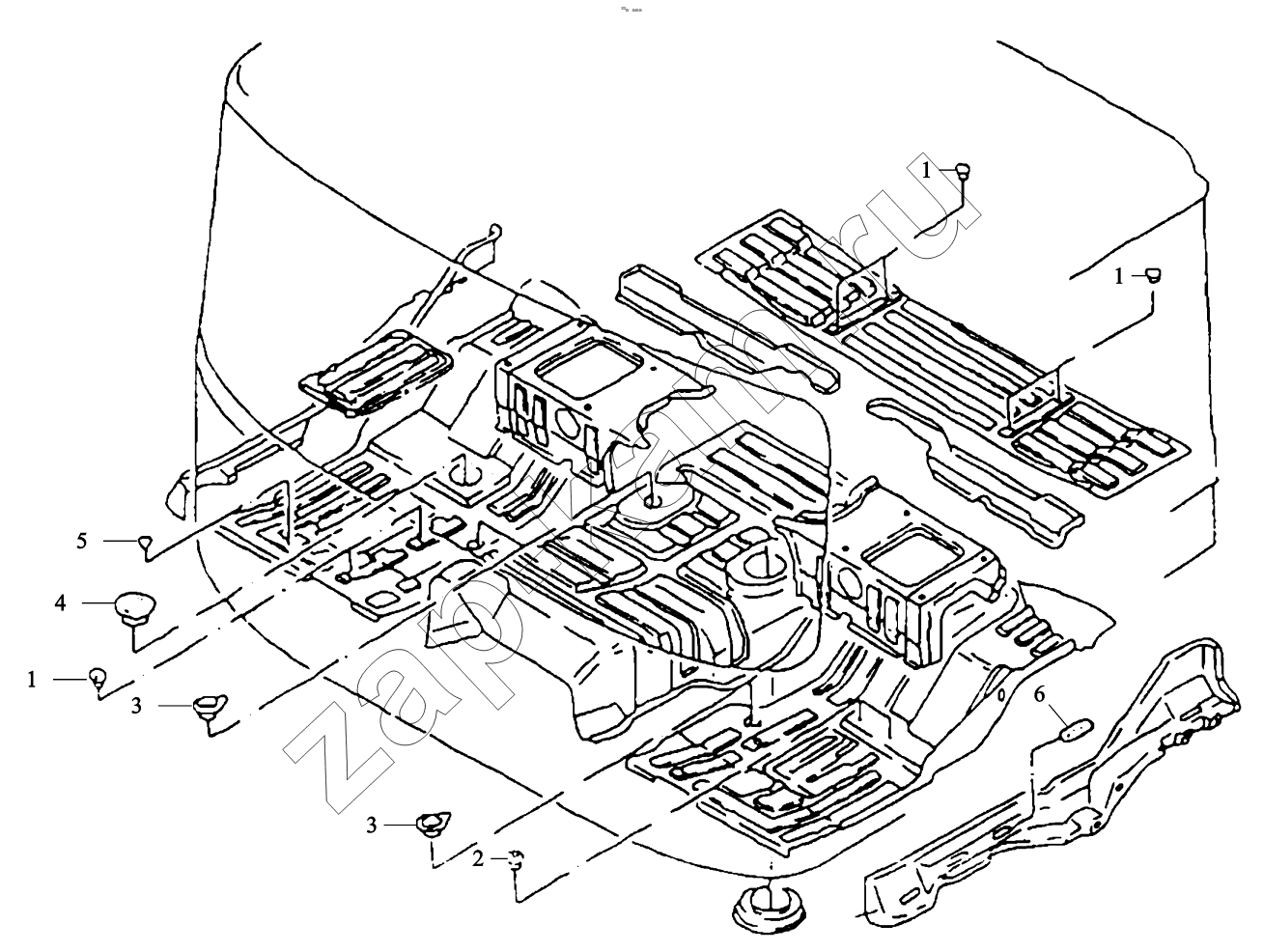 Схема/чертеж: DECORATIVE ASSEMBLY / Shaanxi Shacman F2000