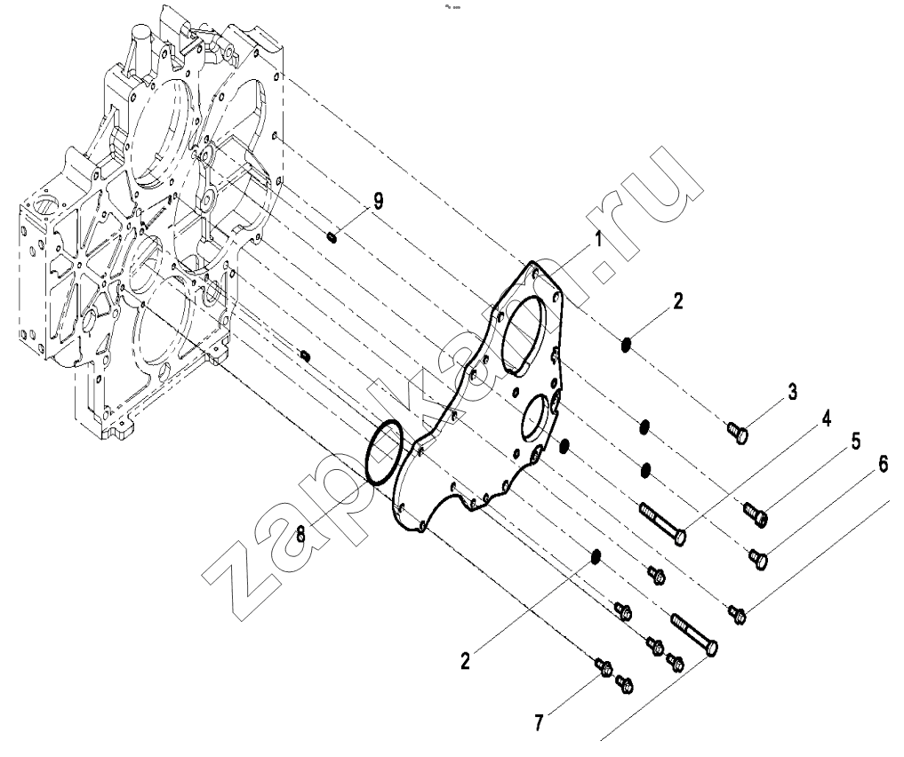Схема/чертеж: COVER GROUP / Shaanxi Shacman F3000