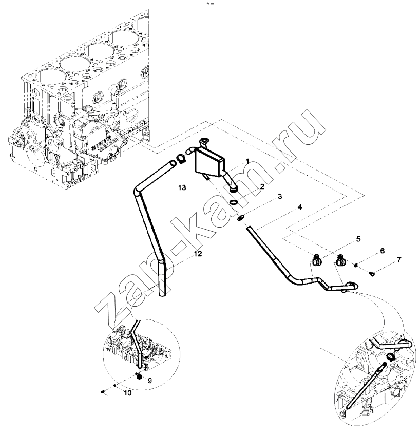 Схема/чертеж: OIL-GAS SEPARATOR GROUP / Shaanxi Shacman F3000