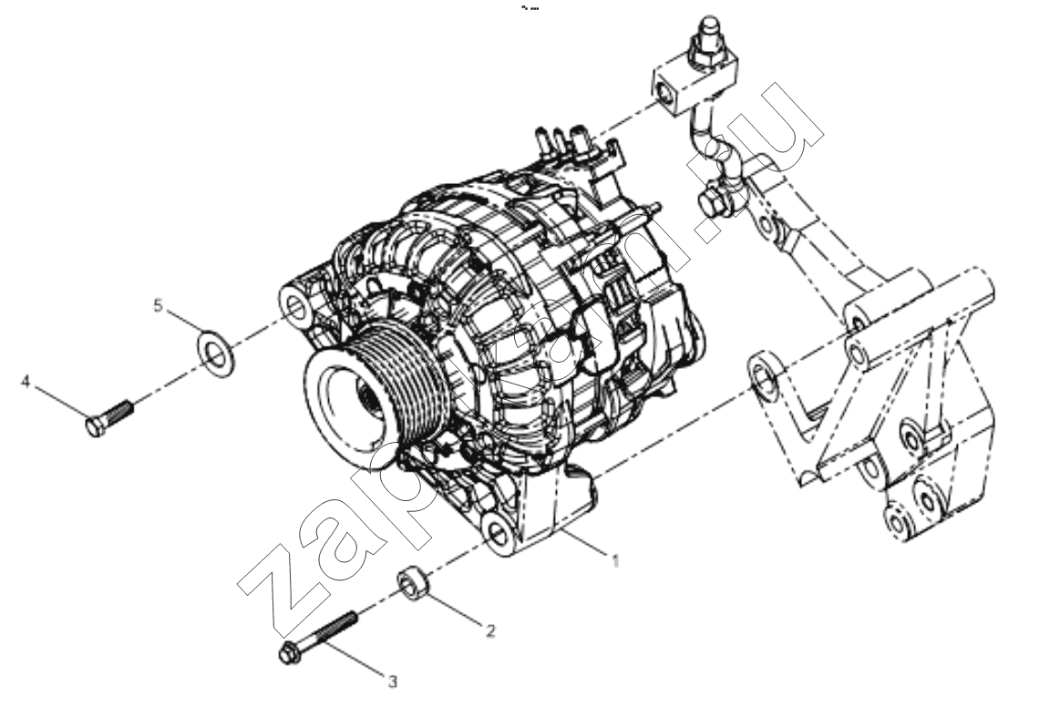 Схема/чертеж: GENERATOR GROUP / Shaanxi Shacman F3000