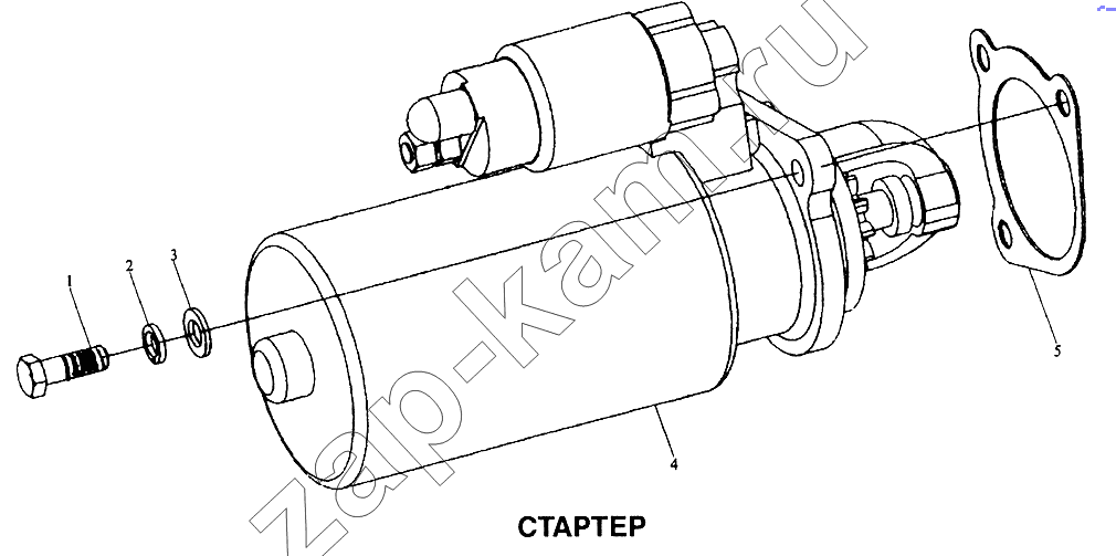 Схема/чертеж: Стартер / Shaanxi SX-3255-DR 3804B 6х4