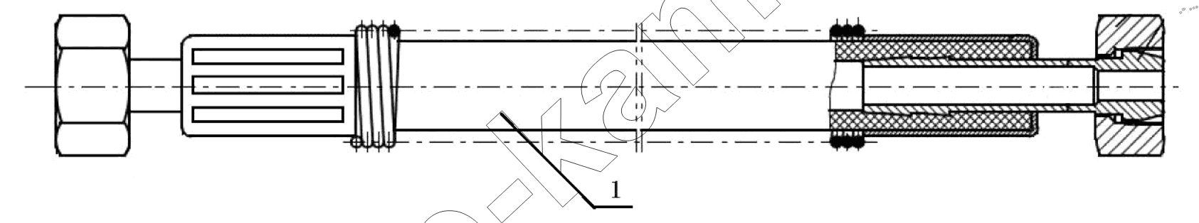 Схема/чертеж: DOUBLE FRONT-AXLE DISC-BRAKING PIPE / Shaanxi Shacman SX13164N456