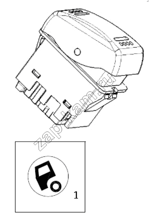 Схема/чертеж: ROCKER SWITCH / Shaanxi Shacman SX13164N456