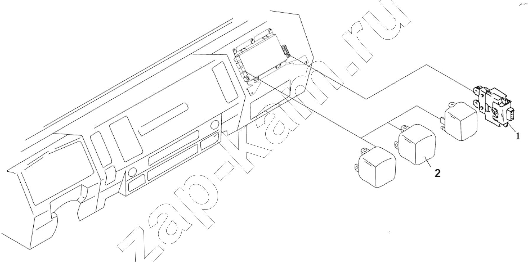Схема/чертеж: FUSE / Shaanxi Shacman SX13164N456