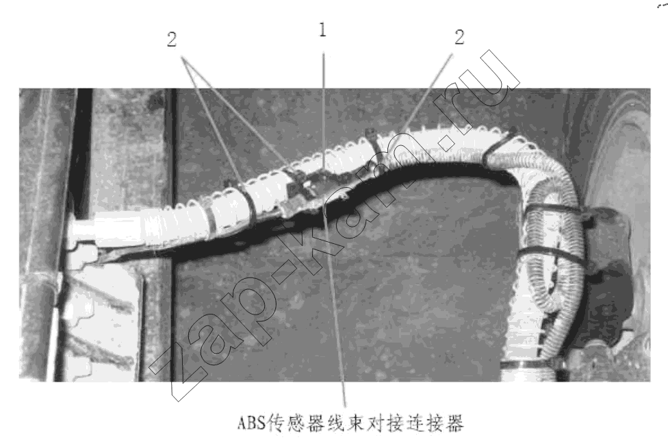 Схема/чертеж: CHASSIS ELECTRICAL/ABS LINE CARD / Shaanxi Shacman SX13164N456