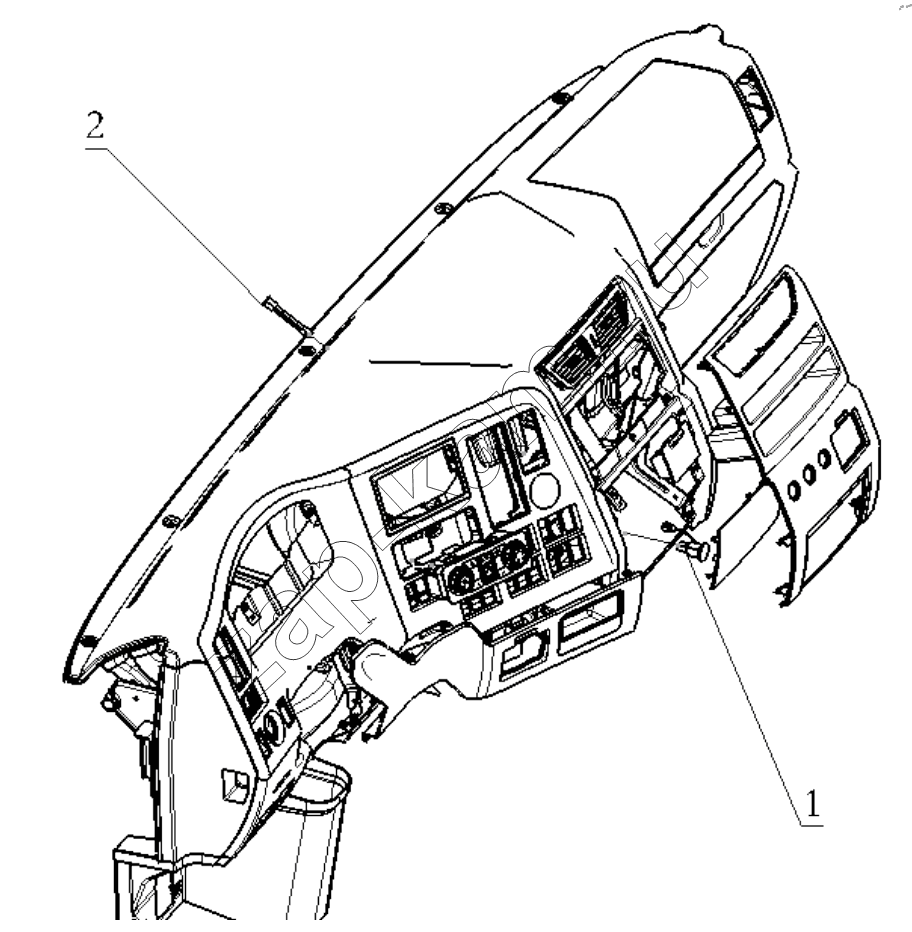 Схема/чертеж: SENSOR / Shaanxi Shacman SX13164N456