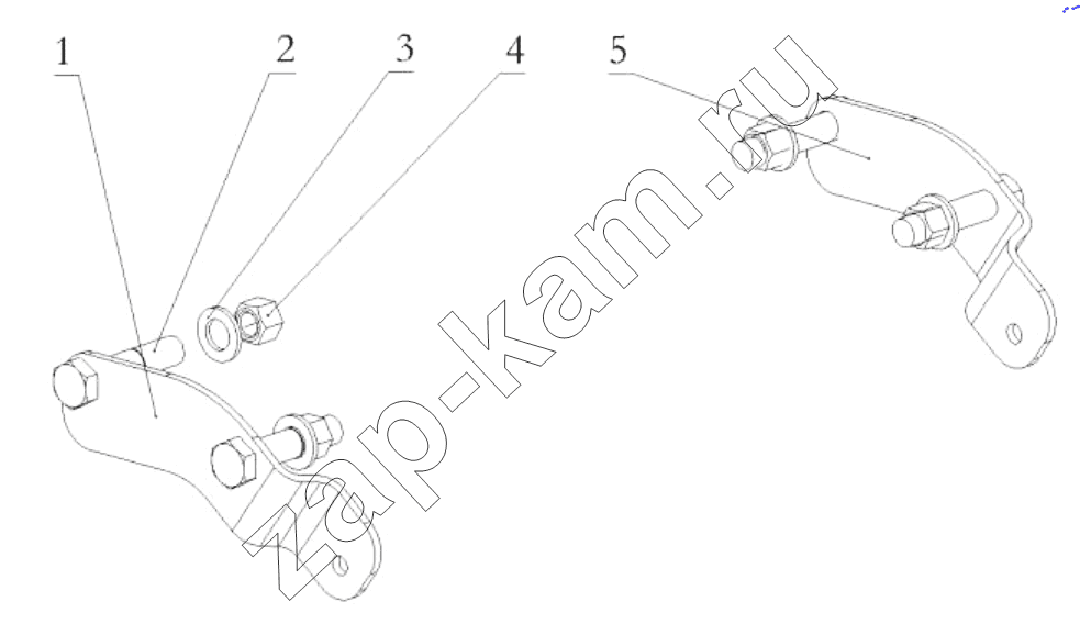 Схема/чертеж: RADIATOR PROTECTOR SYSTEM / Shaanxi Shacman SX13164N456