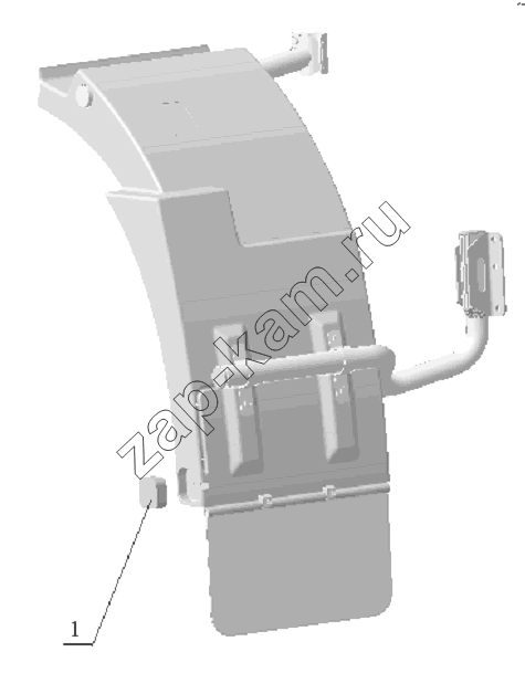 Схема/чертеж: SIDE-MARKER LIGHTS / Shaanxi Shacman SX3256DR384 (F3000)