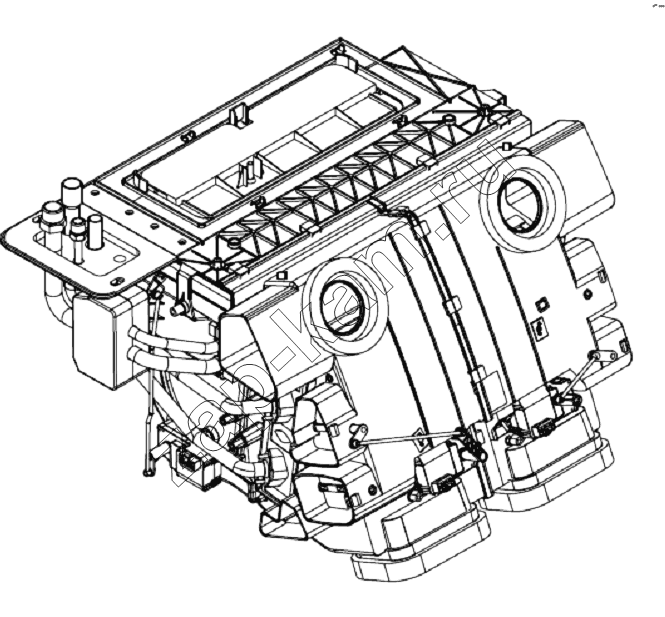 Схема/чертеж: AIR SYSTEM / Shaanxi Shacman SX3256DR384 (F3000)