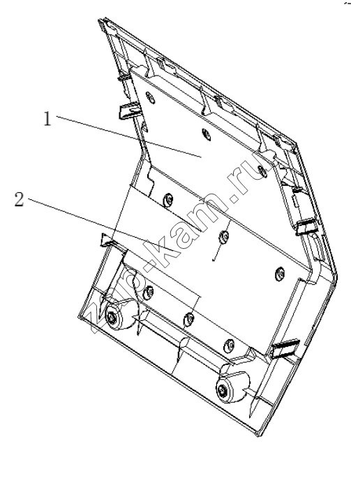 Схема/чертеж: ELECTRIC PANEL SCUTCHEON / Shaanxi Shacman SX3256DT384