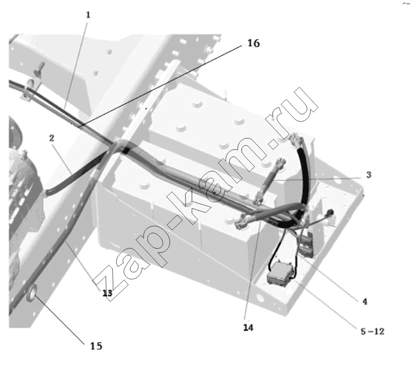 Схема/чертеж: WP12E40/F3000HX/6Х4 / Shaanxi Shacman SX3256DT384
