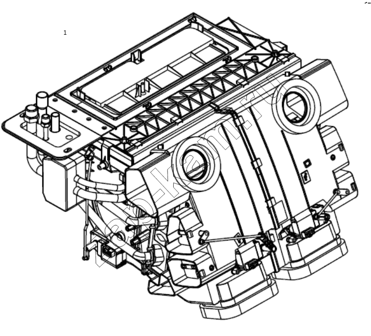 Схема/чертеж: AIR SYSTEM / Shaanxi Shacman SX3256DT384