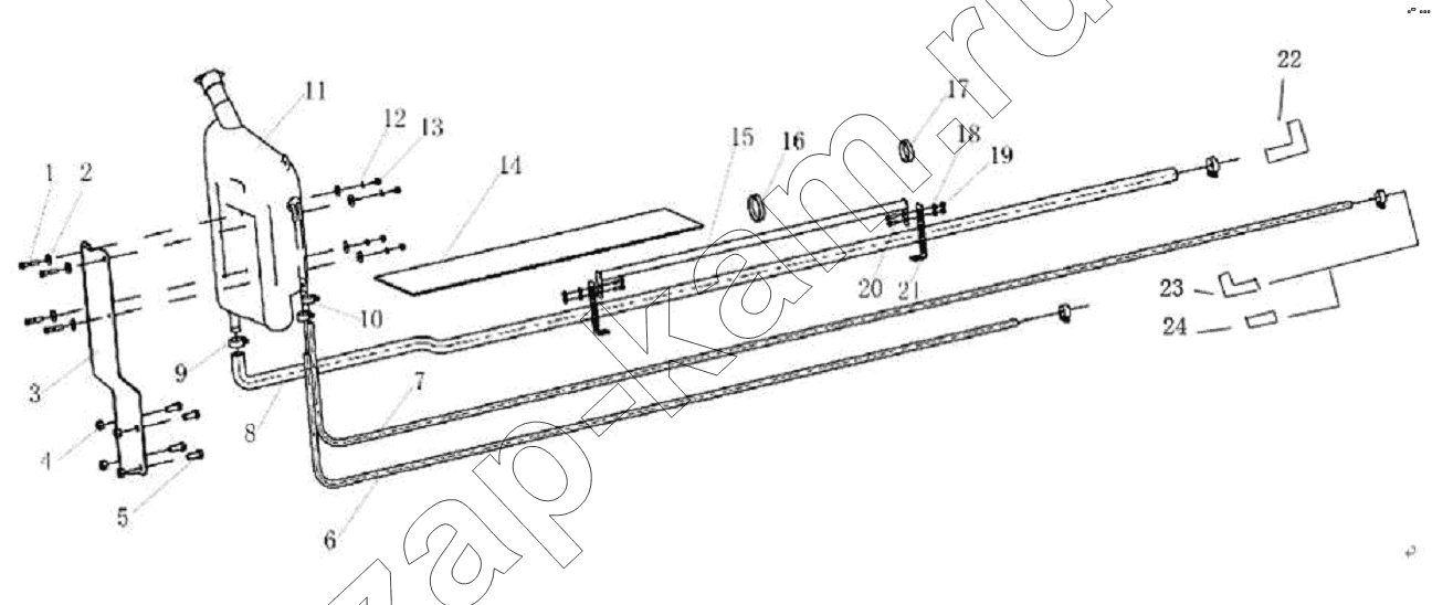 Схема/чертеж: EXPANSION BOX SYSTEM / Shaanxi Shacman SX3256DT384